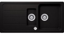 На фото Мойка для кухни Schock Formhaus D150 L Nero-13 (17166013)