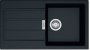 На фото Кухонная мойка Franke Sirius Tectonite SID 611-78 Slim Черная (114.0497.956)
