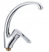 Кухонный смеситель Cron Hansberg 777 на гайке (CR0040) На фото Кухонный смеситель Cron Hansberg 777 на гайке (CR0040)