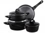 На фото Набор посуды Granchio Marmo Induction collection (88012)