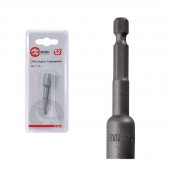 На фото Комплект торцевых отверточных насадок Intertool 6*100мм 10шт (VT-0056)