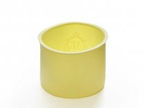 Форма для выпечки пасхи 10x8 см, цвет палевый (силикон) На фото Форма для выпечки пасхи 10x8 см, цвет палевый (силикон)