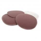 Круг наждачный самоклеющийся Intertool 125мм, бумага класс С, 120 г/м2, К120, уп. 10ед (BT-0512) На фото Круг наждачный самоклеющийся Intertool 125мм, бумага класс С, 120 г/м2, К120, уп. 10ед (BT-0512)