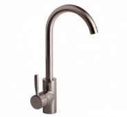 Смеситель для кухни Haiba Hans 011 из нержавейки (HB0167) На фото Смеситель для кухни Haiba Hans 011 из нержавейки (HB0167)