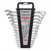 На фото Набор ключей комбинированных Intertool 14 шт, 6-24мм, Cr-V (HT-1252)