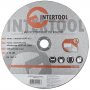 На фото Круг отрезной Intertool по камню 230*2*22.2мм (CT-5009)