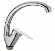 Смеситель для кухни G-Ferro Matrix 777-Z на гайке (GF1004) На фото Смеситель для кухни G-Ferro Matrix 777-Z на гайке (GF1004)