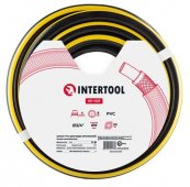 На фото Шланг Intertool для воды 4-х слойный 3/4", 20м, армированный, PVC (GE-4123)