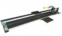 На фото Плиткорез монорельсовый Mastertool 1200 мм с поперечной платформой ПРОФИ на подшипниках (80-4121)