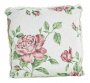 На фото Подушка декоративная Прованс Large pink Rose 40x40 см с мережкой (.003690)