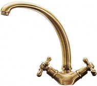 Смеситель для кухни Franke AMBRA бронза (115.0028.190) На фото Смеситель для кухни Franke AMBRA бронза (115.0028.190)