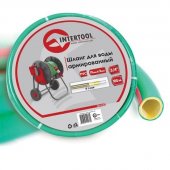 На фото Шланг Intertool для воды 4-х слойный 3/4", 100м, армированный, PVC (GE-4127)