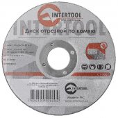 На фото Круг отрезной Intertool по камню 115*2.5*22.2мм (CT-5002)
