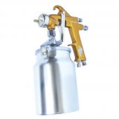 На фото Краскораспылитель Intertool HP BRONZE PROF 1.5мм, 1000мл (PT-0221)