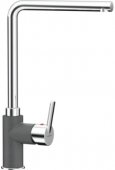 Кухонный смеситель Schock Sono Inox-12 хром/серый (50400012) На фото Кухонный смеситель Schock Sono Inox-12 хром/серый (50400012)