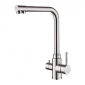 Смеситель для кухни ZERIX LR4355-3 с выходом для питьевой воды (LL1201) На фото Смеситель для кухни ZERIX LR4355-3 с выходом для питьевой воды (LL1201)