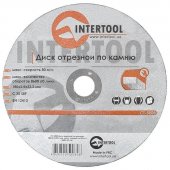 На фото Круг отрезной Intertool по камню 180*2.5*22мм (CT-5008)