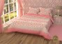 На фото Постельное белье Leleka-Textile Полиэстер 145х210 Розовое Полуторные
