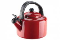 На фото Эмалированный чайник Allegro Rosso Bollitore collection, 2,5 л (88630)