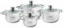На фото Набор посуды Krauff Meister Plus 8 предметов 26-242-020