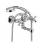 На фото Смеситель для ванны MIXXUS PREMIUM RETRO Chr-142 (MI1673)