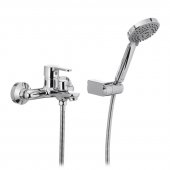 На фото Смеситель для ванны IBERGRIF SQUARE M13222 (IB0025)