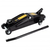 Домкрат гидравлический подкатной Sigma 3т H 135-380мм (6104051) На фото Домкрат гидравлический подкатной Sigma 3т H 135-380мм (6104051)