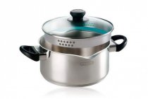 На фото Кастрюля Pyrex Pronto 6.8 л с крышкой (SSPAC26)