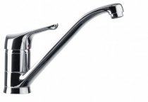 На фото Кухонный смеситель Schock Neos Chrom-80 хром (54200080)