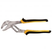 Клещи переставные для труб Sigma 200мм с желто-черными ручками (4102841) На фото Клещи переставные для труб Sigma 200мм с желто-черными ручками (4102841)