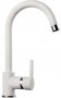 Кухонный смеситель Schock Aquaalto Polaris-99 белый (71400099) На фото Кухонный смеситель Schock Aquaalto Polaris-99 белый (71400099)