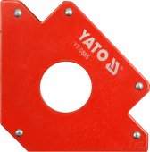 На фото Магнитный угольник для сварки Yato 34 кг (YT-0865)