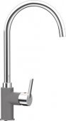 Кухонный смеситель Schock Simi Croma-49 хром/серый (50500049) На фото Кухонный смеситель Schock Simi Croma-49 хром/серый (50500049)