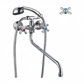 Смеситель для ванны ZERIX DFR-A 722 (ZX0013) На фото Смеситель для ванны ZERIX DFR-A 722 (ZX0013)