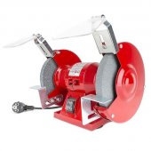 На фото Станок точильный настольный Intertool 120Вт 150*16*12.7, 2950об/мин (DT-0807)