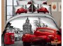На фото Комплект постельного белья Love you Лондон 160х240 см 4шт Полуторный Серый (stp 503)