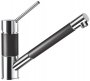Кухонный смеситель Schock SC50 Nero-13 хром/черный (50312013) На фото Кухонный смеситель Schock SC50 Nero-13 хром/черный (50312013)