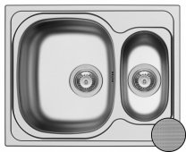 На фото Мойка для кухни Galati Fifika 1.5C Textura (4017)