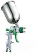 На фото Краскопульт пневматический Auarita LVMP 1.8 мм 70-90 л/мин 2 Бар 600 мл (L-897-1.8M)