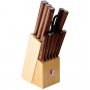 Набор ножей Bergner на подставке 13 предметов BG-8910-MM На фото Набор ножей Bergner на подставке 13 предметов BG-8910-MM