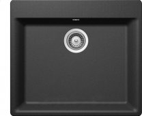 На фото Кухонная мойка Schock Mono N100 L Carbonium-90 (53166090)
