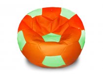 На фото Кресло-Мяч Bel.i.v. Orange-Green (1131)