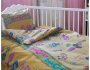На фото Постельное белье Leleka-Textile Ранфорс 110х140 Желтое Детское
