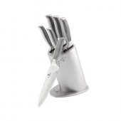 На фото Набор ножей Berlinger Haus Kikoza Collection Silver 6 предметов (BH-2254)