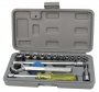 На фото Набор насадок торцевых Mastertool 1/4" 16 шт в кейсе (78-0255)