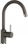 Кухонный смеситель Schock Plutos Mocha-63 кофе (58900063) На фото Кухонный смеситель Schock Plutos Mocha-63 кофе (58900063)