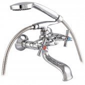 Смеситель для ванны ZERIX DAK 722 (ZX3035) На фото Смеситель для ванны ZERIX DAK 722 (ZX3035)