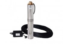 На фото Скважинный насос Водолей диаметр 95мм (БЦПЭУ 0,5-63У)