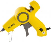 На фото Пистолет клеевой Mastertool 11.2 мм 200 Вт 10г/мин Капля-Стоп с переключателем температуры (42-0515)
