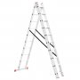 Лестница алюминиевая Intertool 3-х секционная 3*10ступ. 6.48м (LT-0310) На фото Лестница алюминиевая Intertool 3-х секционная 3*10ступ. 6.48м (LT-0310)